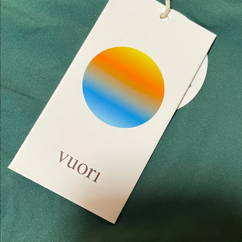 Vuori Green Athletic Shorts with Drawstring - Picture 3 of 5